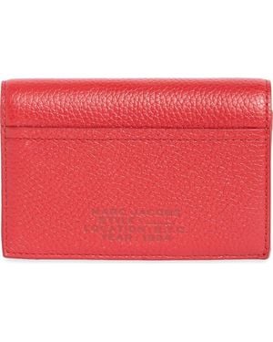 Marc Jacobs The Small Bifold Leather Wallet - Red