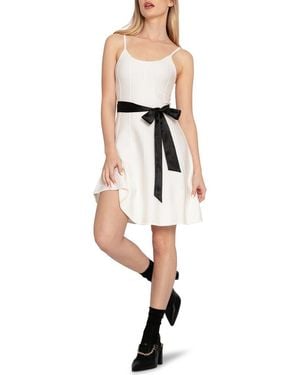 Belle & Bloom Love Her Madly Fit And Flare Knit Dress - Natural