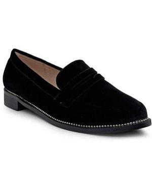 Chelsea Crew Lea Penny Loafer - Black