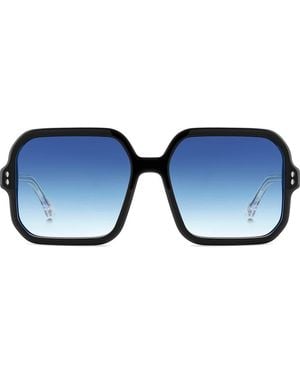 Isabel Marant 57Mm Butterfly Sunglasses - Blue