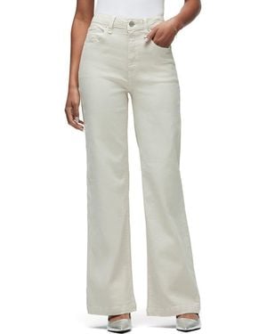 Hudson Jeans Jodie High Waist Super Wide Leg Jeans - Gray