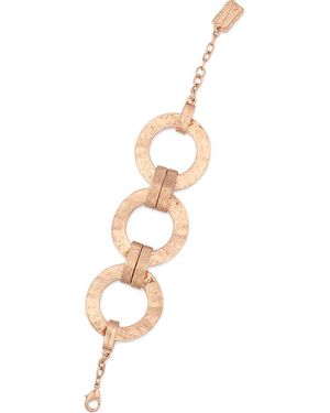 Karine Sultan Round Link Bracelet - White