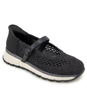 Kenneth Cole Kuerq Mary Jane Sneaker - Black