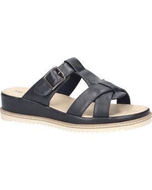 Easy Street Joby Slide Sandal - Blue