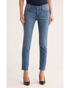 FRAME Le Garcon Mid Rise Crop Boyfriend Jeans - Blue