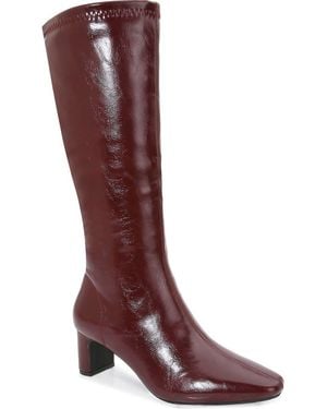 BERNESS Square Toe Boot - Red