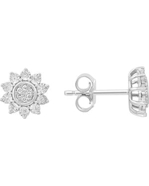 Effy Diamond Earrings - Metallic
