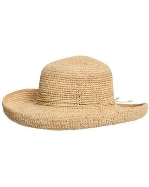 BCBGeneration Straw Kettle Brim Sun Hat - Natural