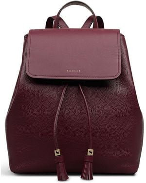 Radley Noble Alley Small Flapover Bac - Red