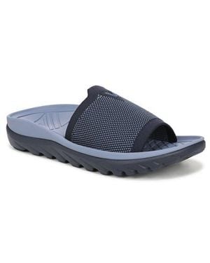 Vionic Haven Rx Mesh Recovery Slide Sandal - Blue