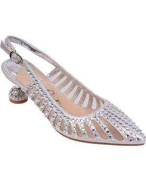 Lady Couture Rosita Slingback Pump - Metallic