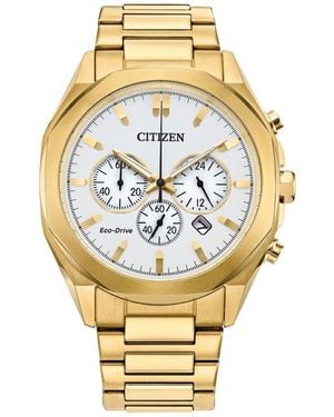 Citizen Eco-Drive Chronograph Bracelet Watch, 41Mm - Metallic