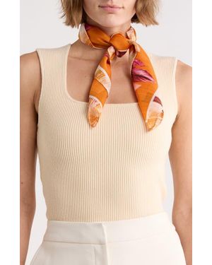 Vince Camuto Jungle Floral Square Scarf - Multicolor