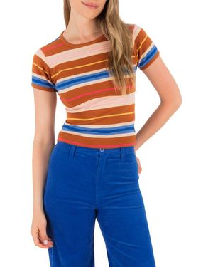 Hurley Just A Girl Fitted T-Shirt - Blue