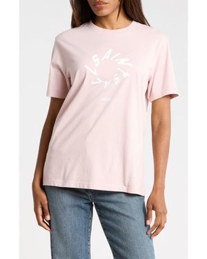 AllSaints Halo Boyfriend Tee - Pink