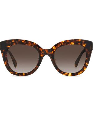 Kate Spade Belhas 50Mm Square Sunglasses - Brown