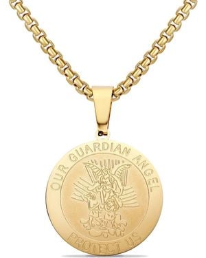 EDFORCE Guardian Angel Necklace - Metallic