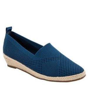 David Tate Bianca Stretch Espadrille Pump - Blue