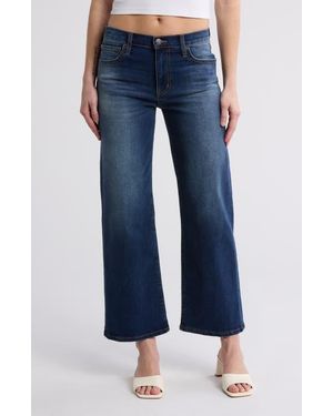 Hudson Jeans Rosalie High Waist Wide Leg Jeans - Blue