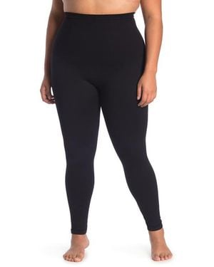 Body Beautiful Extra Hi 8 Waist 360 Degree Shape Legging - Black