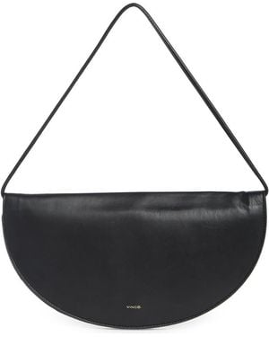 Vince Arca Leather Clutch - Black