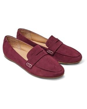Beek Moorhen Penny Loafer - Purple
