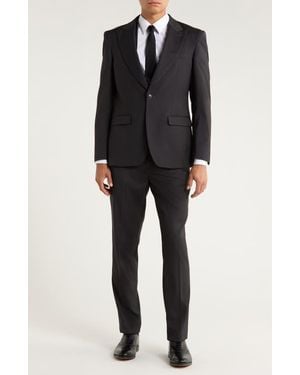 ZEGARIE Stretch 3-Piece Suit - Black