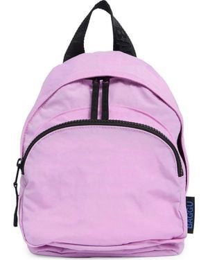 BAGGU Mini Nylon Backpack - Pink