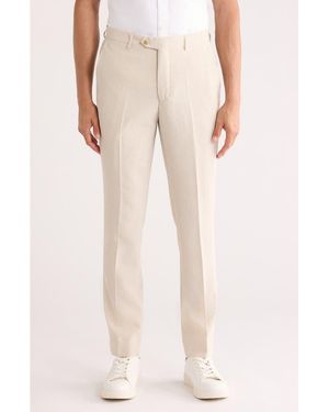 Scotch & Soda Striped Seersucker Suit Pants - Natural