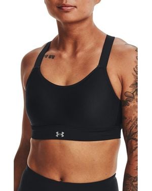 Under Armour Continuum High Support Racerback Sports Bra - Black