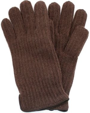 Portolano Cashmere Gloves - Brown