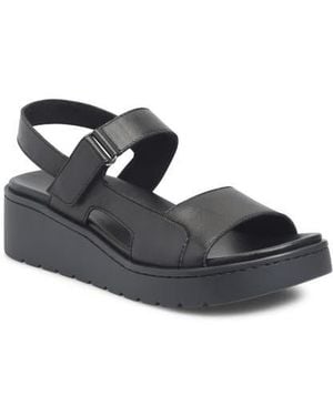 Børn Kit Platform Sandal - Black