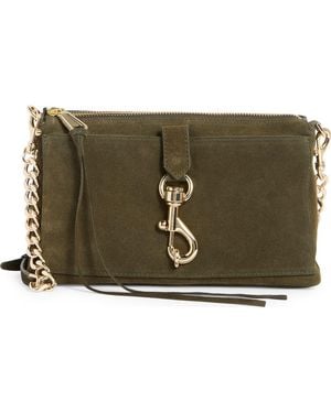 Rebecca Minkoff Megan Top Zip Crossbody Bag - Green