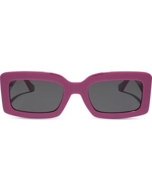 DIFF Katie 52Mm Gradient Rectangle Sunglasses - Multicolor