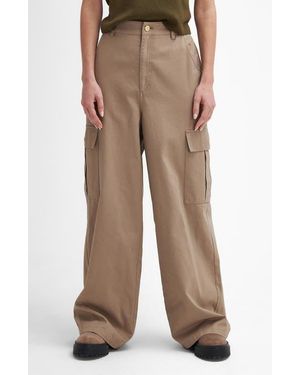 Barbour Kinghorn Cotton Pants - Brown
