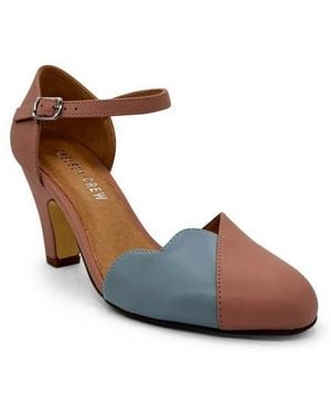 Chelsea Crew Lover Ankle Strap Pump - Brown