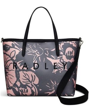 Radley Southwell Gardens Floral Medium Crossbody Bag - Black