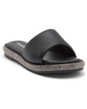 Top Moda Memphis Slide Sandal - Black