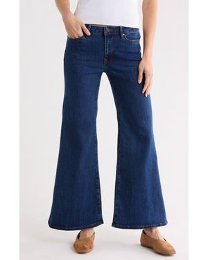 Vigoss Retro Wide Leg Palazzo Jeans - Blue
