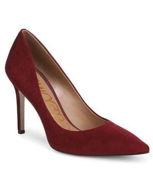 Sam Edelman Hazel Pointed Toe Pump - Red