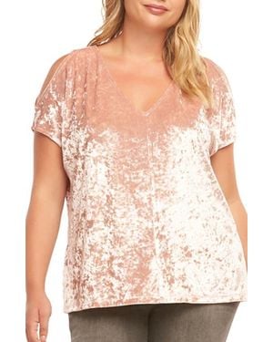 Tart Collections Rocky Cold Shoulder Top - Pink