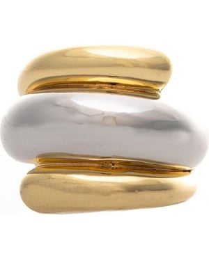 Rivka Friedman Curved Ring - Metallic