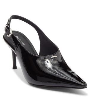 Rag & Bone Mercer Pointed Toe Slingback Pump - Black