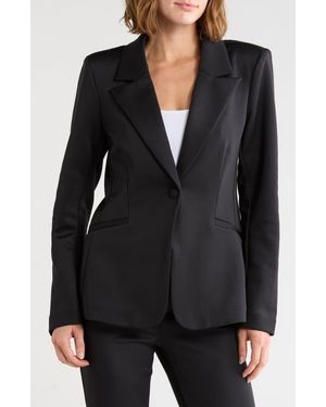 GOOD AMERICAN Classic Sculpted Blazer - Black