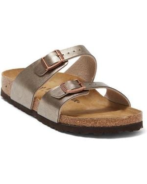 Birkenstock Sydney Slide Sandal - Brown