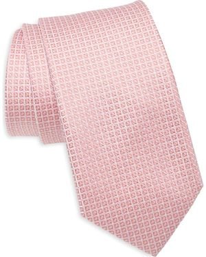 Bonobos Neat Silk Tie - Pink