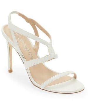 Stuart Weitzman Soiree 100 Sandal - White