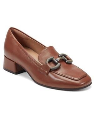 Easy Spirit Franny Leather Pump - Brown