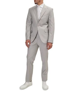 Ron Tomson Super 120S Merino Wool Tuxedo - Gray