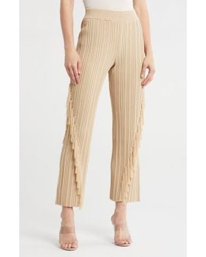 Cult Gaia Maude Knit Pants - Natural